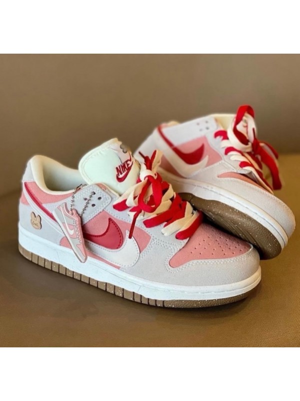 Dunk 85 double swoosh pembe